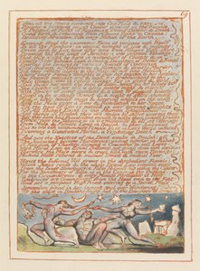 Jeruzalem, Plaat 69 door William Blake